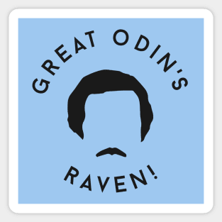 Great Odin's Raven! Sticker